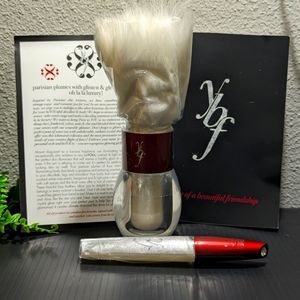 Ybf Makeup Parisian plumes glisten body illuminator gleam lip gloss, shimmer set